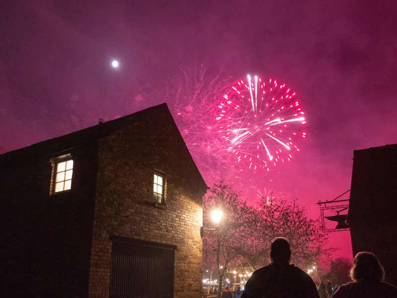 Blists Hill Victorian Town Fireworks Night 2022
