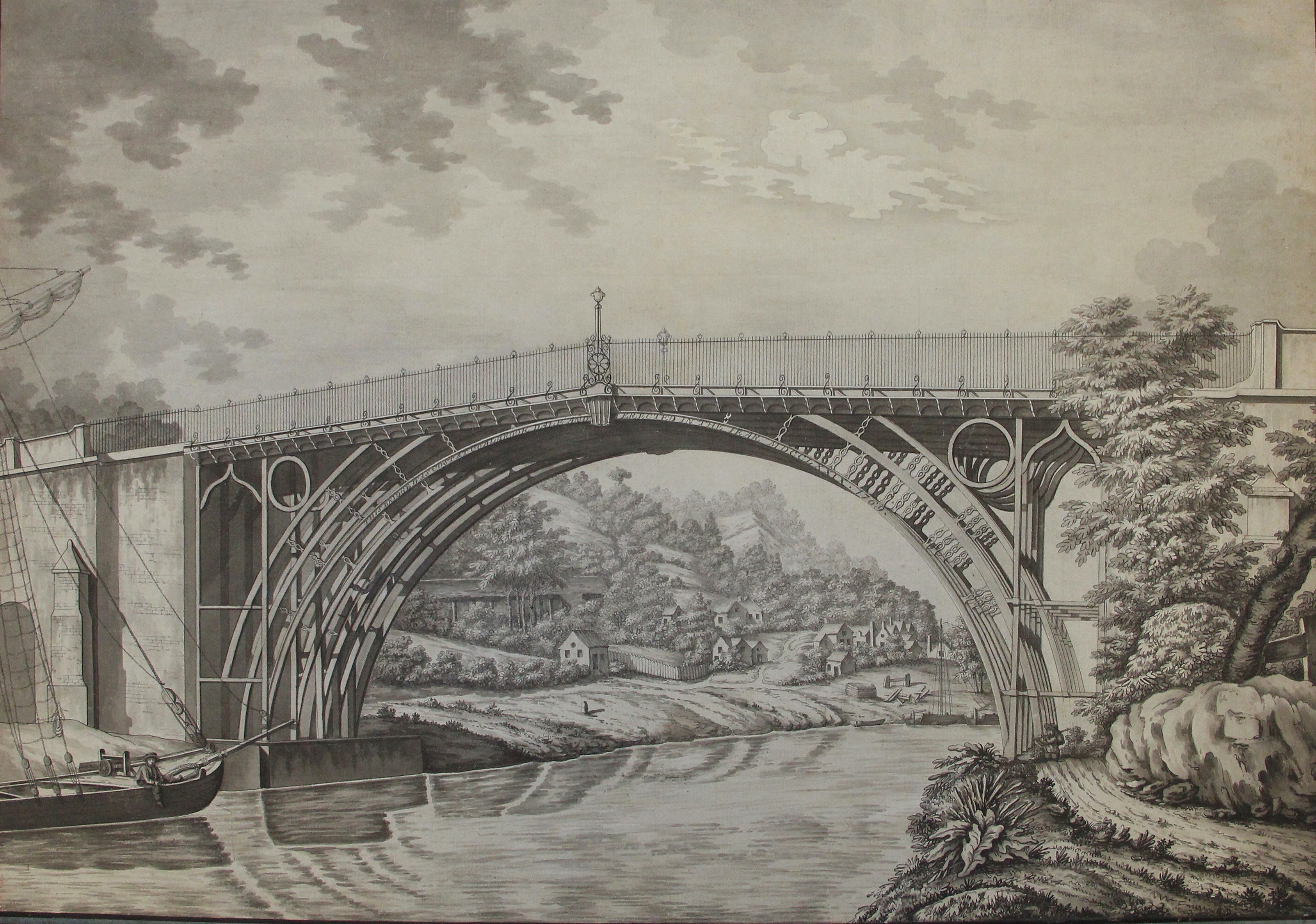 A View Of The Iron Bridge