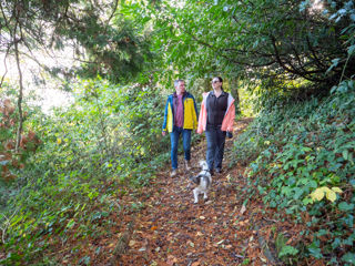 Walking In The Coalbrookdale Arboretum 12 10 22